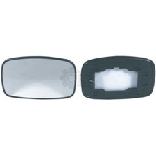 Spiegelglas + Haltefuss Rechts